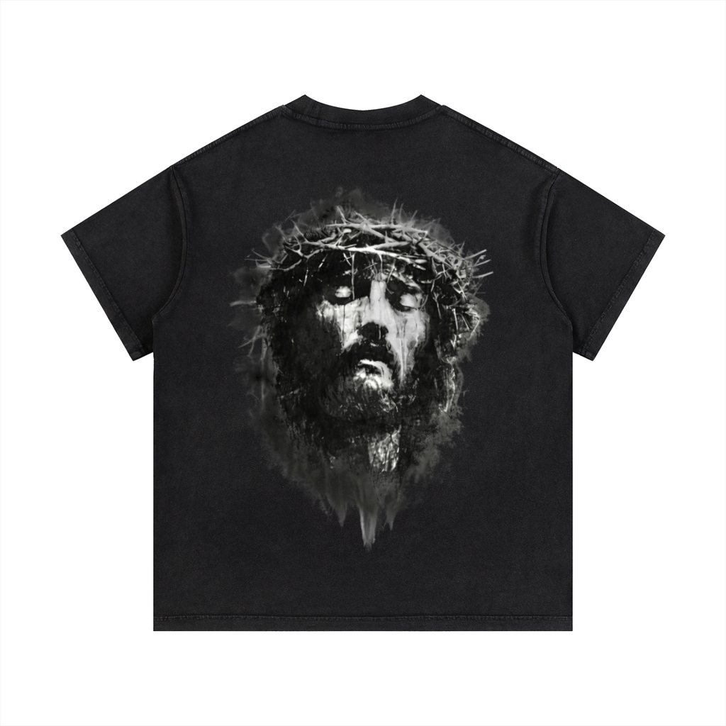 Crown Of Thorns Vintage Washed Cotton T-Shirt